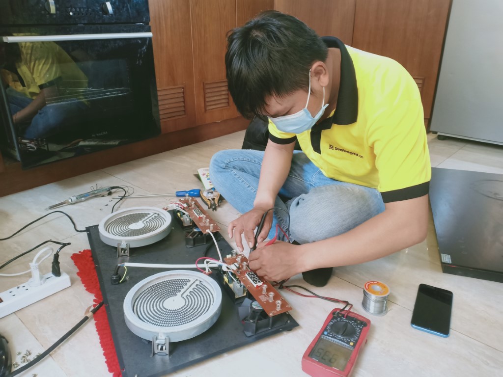 Dịch vụ sửa bếp từ Munchen bị lỗi chập điện tại Đồng Nai