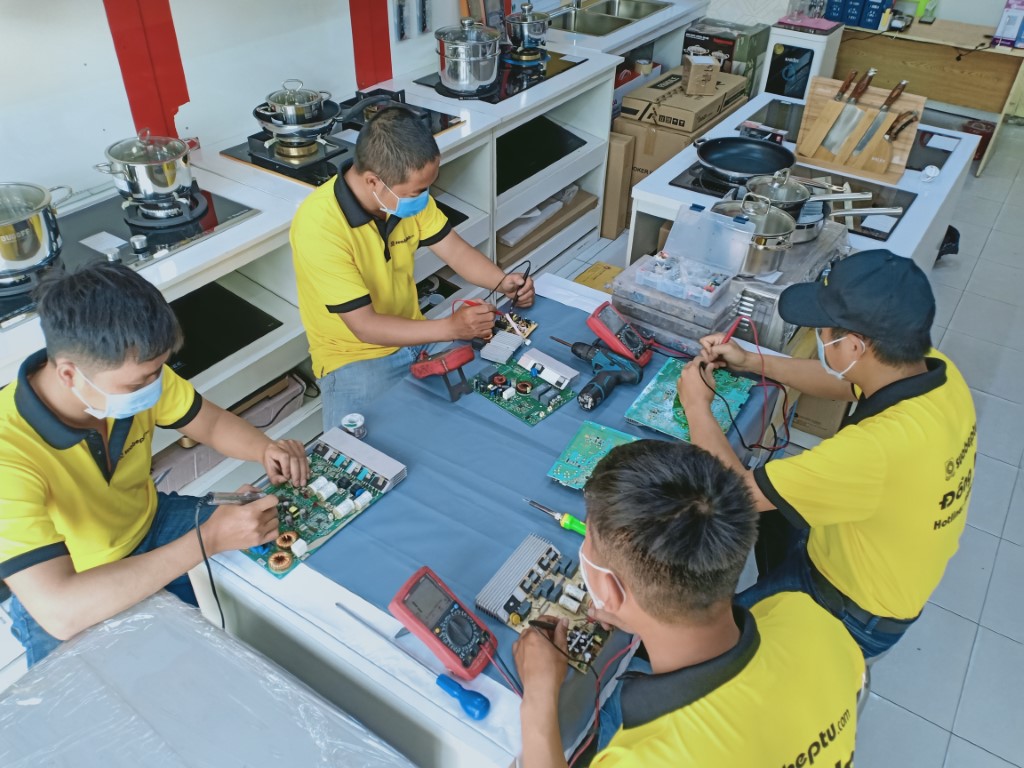 Dịch vụ sửa bếp từ Germany bị lỗi chập điện tại Đồng Nai