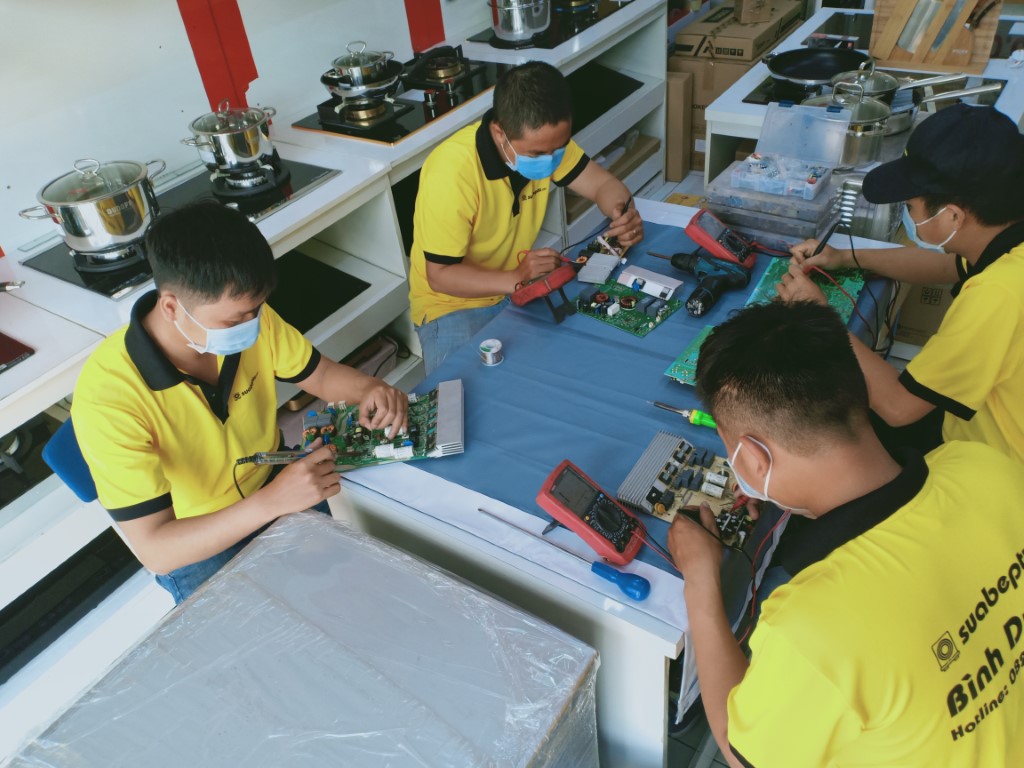 Dịch vụ sửa bếp từ Fandi bị lỗi chập điện tại Đồng Nai