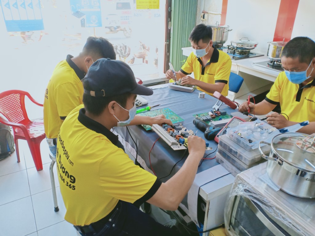 Dịch vụ sửa bếp từ Giovani lỗi E0 tại Sài Gòn