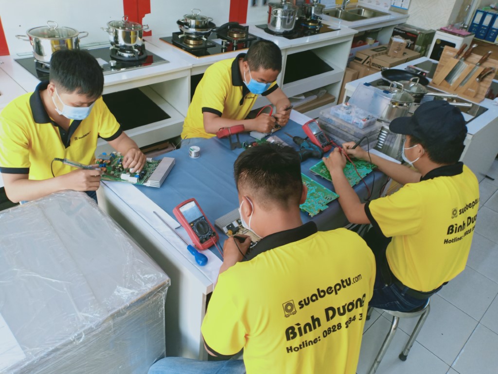Dịch vụ sửa bếp từ Grasso lỗi E2 tại Sài Gòn