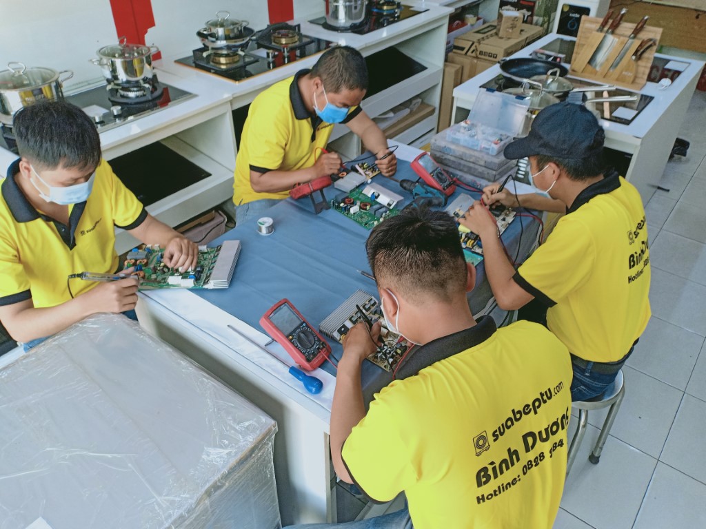 Dịch vụ sửa bếp điện từ Junger Bình Dương